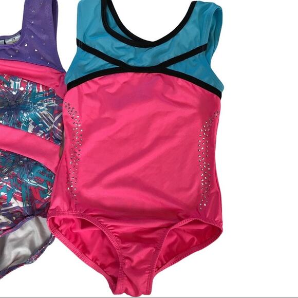 Freestyle Swimsuit Kids Girls One Piece Size 7/8 (set of two) - Picture 3 of 6